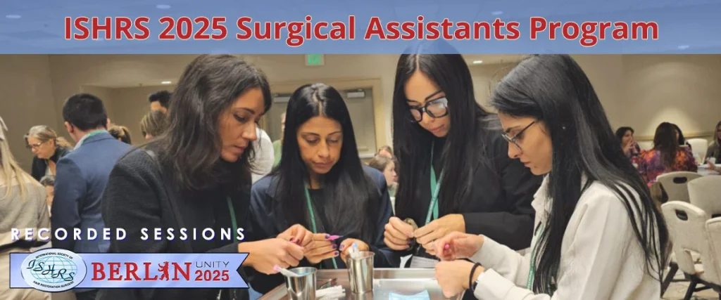 ishrs 2025 surgical assistants course recorded 1200x500